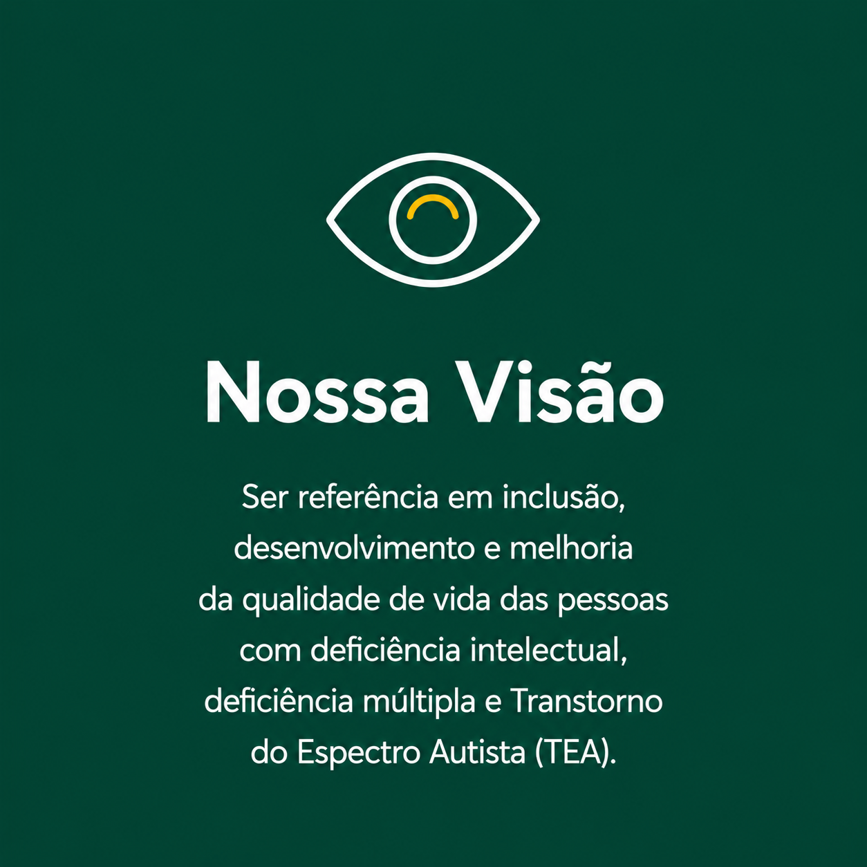 Nossa Visão