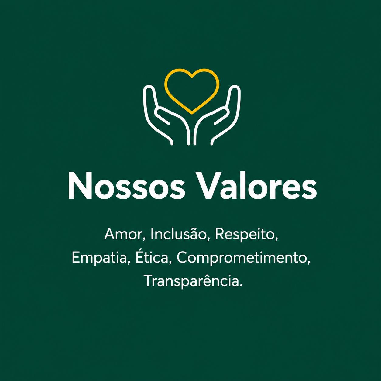 Nossos Valores