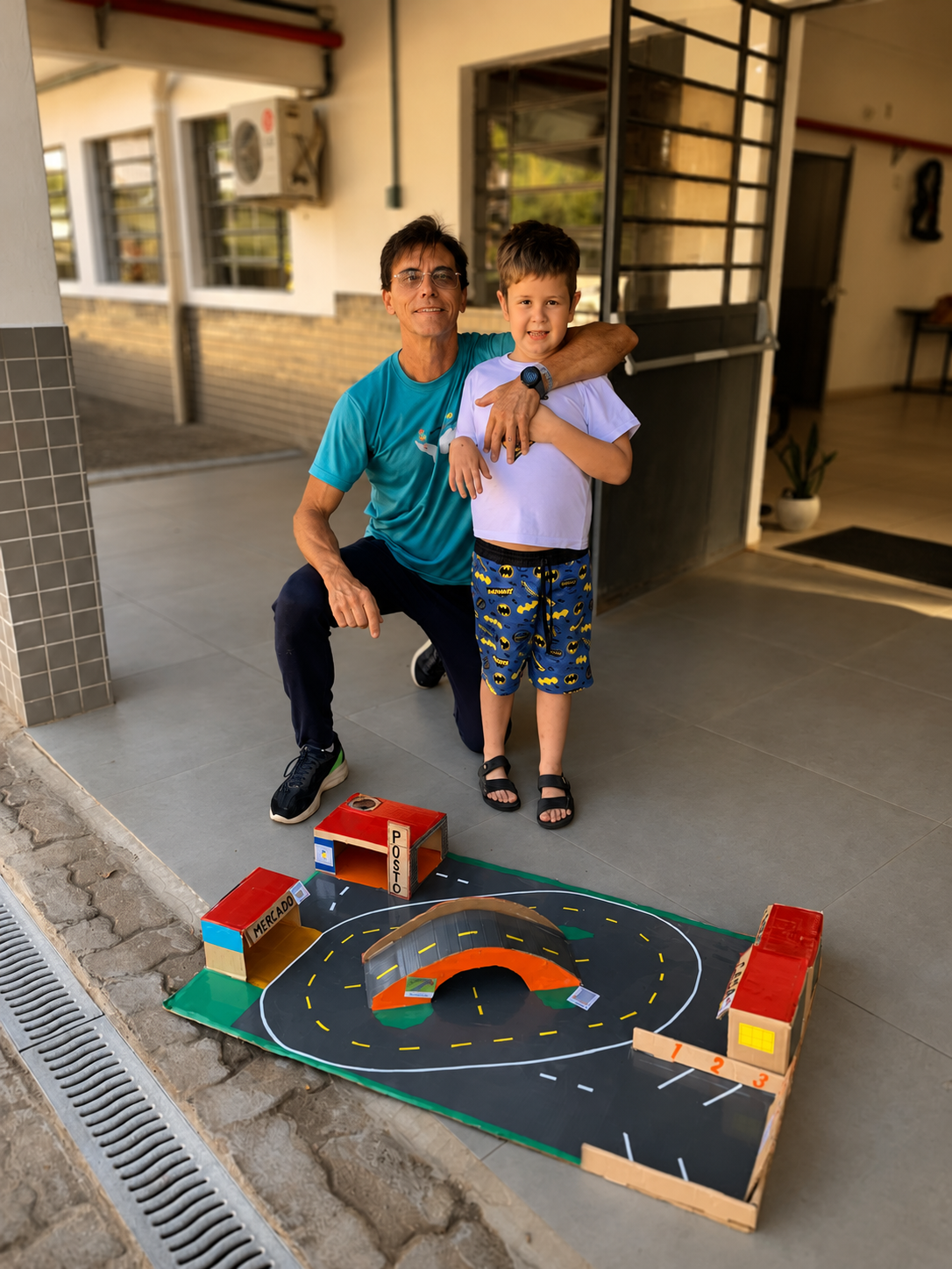 Atendimento em grupo - pai e filho