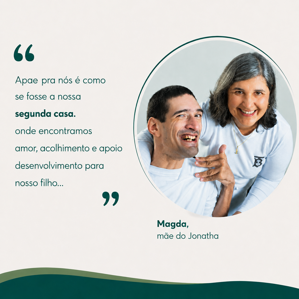 Depoimento de Magda, mãe do Jonatha